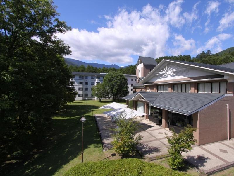 Azumino Hotaka View Hotel Bagian luar foto